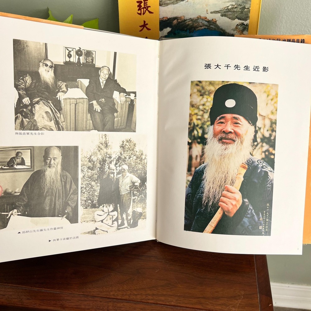The Paintings Of Chang Dai-Chien Book & Slipcover National Museum Of Taipei - Picture 4 of 10